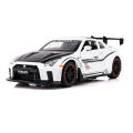 Nissan GTR R35 1:32 Sports Alloy Car Model Diecasts Collection Sound&Light Pullback. 