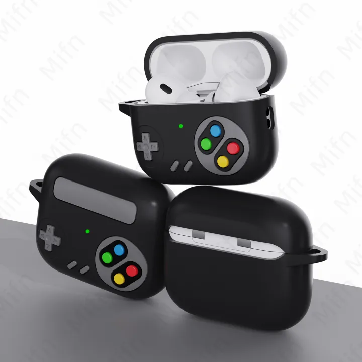 New%20Luxury%20Case%20For%20Air%20Pods%20Pro%202%203d%20Retro%20Game%20Console%20Airpod%20Pro%20Protective%20Case%20With%20Keychain%20For%203%20Silicone%20Case%20-%20Image%205