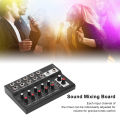 10 Channel Mixing Console Audios Mixer Sound Mixing Board With 2 Main Volume WYD. 