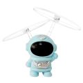 Flying Robot UFO Spaceman Gesture Sensing Astronaut Spacecraft Remote Controlled Helicopter Airplane Led Kids Blue. 