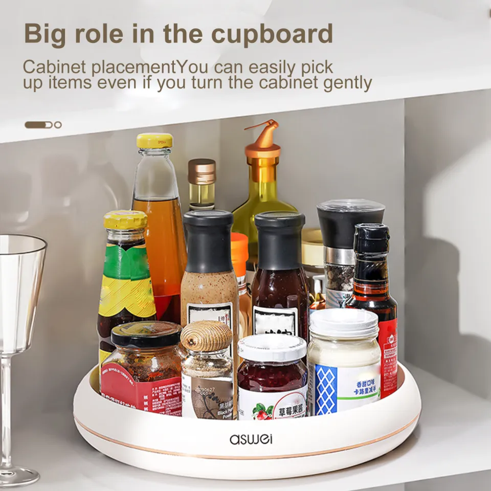 Lumina Kitchen Spice Holder 360 Degree Rotating Spice Rack