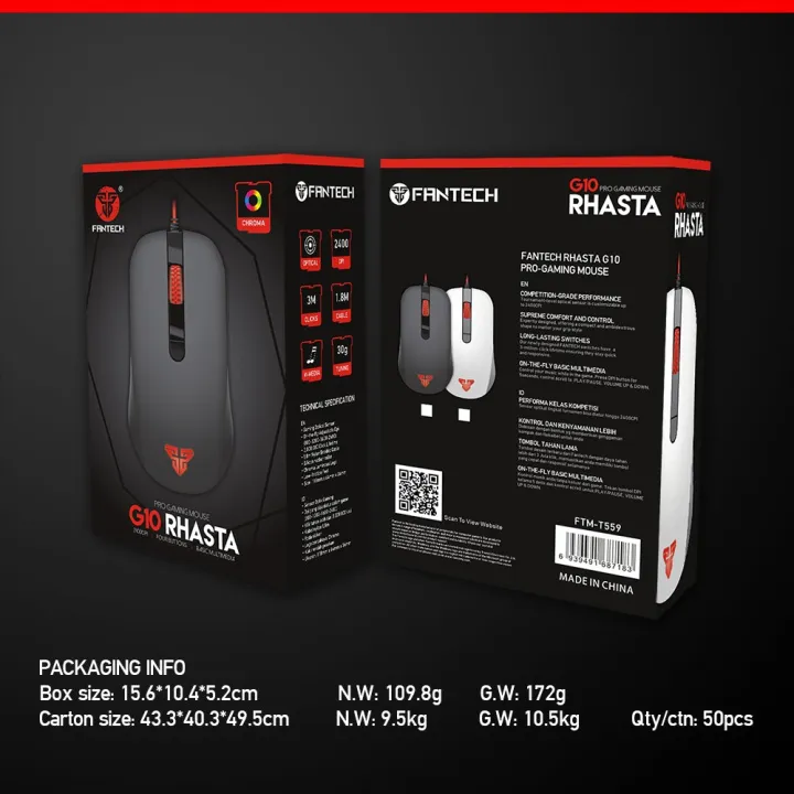 FANTECH%20G10%202400DPI%20Professional%20Wired%20Mouse%20(BLACK)%20LED%20Optical%20USB%20Game%20Gaming%20Mouse%20Gamer%20for%20PC%20Computer%20Laptop%20Pro%20Office%20-%20Image%205