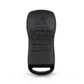 KEYYOU For NISSAN Pathfinder Titan Versa Maxima Frontier Xterra Murano INFINITI 4 Buttons Remote Car Key Shell Case. 