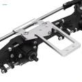 Servo Bracket, 1:10 Universal Model Assembly Hydraulic Rod RC Car Servo Mount Aluminium CNC RC Car. 