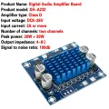 Stereo Power Amplifier Board - Digital Audio Processing for Clear Sound, TPA3110 XH-A232 30W+30W 2.0 Channel , DC 8-26V 3A C6-001. 