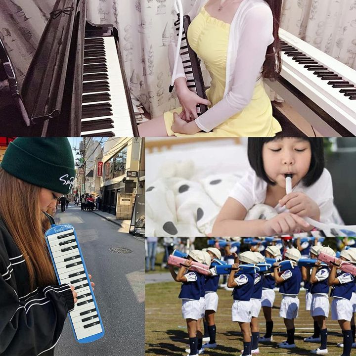 Gravier%2032%20keys%20Hard%20case%20Melodica%20made%20in%20Indonesia%20Black/%20Blue%20Instrument%20with%20Hard%20Case,%20Mouthpiece%20Air%20Piano%20Soprano%20Keyboard%20Melodica%20with%202%20Soft%20Long%20Tubes,%20Short%20Mouthpieces%20and%20Box%20type%20Carrying%20Bag%20for%20Kids%20Beginners%20Gift%20-%20Image%205