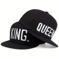Hip Hop Fashion Baseball Cap King Queen embroidery Snapback Hats Adjustable sports Leisure Caps Men Women Outdoor sun hats. 