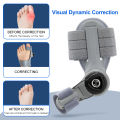 Bunion Corrector Unisex Foot Hallux Valgus Braces Rotatable Toe Separator Straightener Adjustable Pedicure Finger Toe Corrector. 