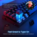 VicTsing 60% 61 Key Mechanical Keyboard USB Wired LED Backlit Axis Gaming Mechanical Keyboard for Windows Mac PC Gamers and FPS. 