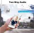 Gs 67 Pro Original 5Mp (8Mp quality) Elite PTZ Outdoor Security Camera - 1080P HD Wireless IP66 Waterproof, Full 355° Pan & 90° Tilt, Vivid Color Night Vision, Motion Detection, Crisp Two-Way Audio, Advanced AI Alert System, EU Socket. 