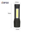 High Quality Mini Portable USB Rechargeable XPE COB LED Light Lamp Flashlight Torch 3 Modes. 