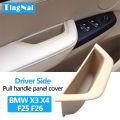 【1PC Left Beige】 LHD Driver Side Passenger Door Pull Handle Panel Cover Trim For BMW X3 X4 F26. 