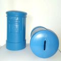Pillar Box Type Money Till Box Multicolor for Money Saving. 