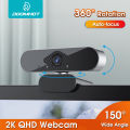 DoomHot Webcam 2K HD Webcam Autofocus Web Camera 150° Widescreen Camera PC Laptop Webcam USB Webcam Plug and playWith Microphone For Video Conferencing Teaching Streaming Gaming. 