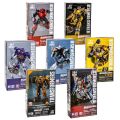 bumblebee robot toys Original Transformers robot Bumblebee Optimus Prime Starscream Blitzwing Movie Figure 8-10cm Assembly Model Collection Toy GiftParty Tableware. 