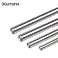 3D Printer Parts Smooth 8mm Shaft Rod Optical CNC Chromed 3D Printer smooth rod Length 100 200 300 320 330 390mm. 