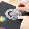 Funny Interlocking Gears Wheels Spirograph Drawing Toys Set Creative Educational Toy for Children Painting Drawing Accessories. 