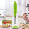 Multifunctional Peeling Storage Tube Fruit Vegetable Peeler Supplies Household Kitchen Tools. 