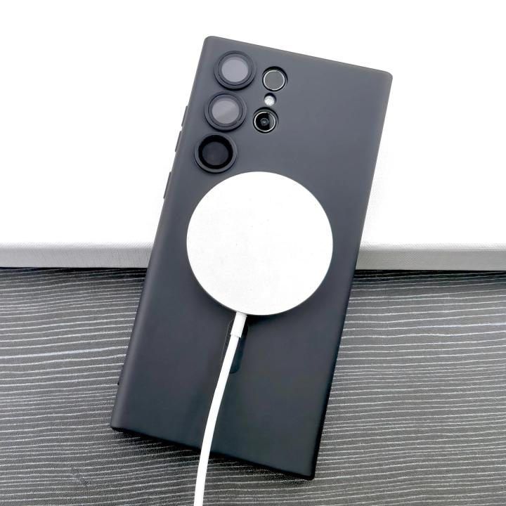 Soft%20Silicone%20For%20Magsafe%20Case%20For%20Samsung%20Galaxy%20S24%20S23%20S22%20S21%20Ultra%20Plus%20S%2024%2023%2022%2021%20Phone%20Mag%20Safe%20Camera%20Lens%20Full%20Cover%20-%20Image%204