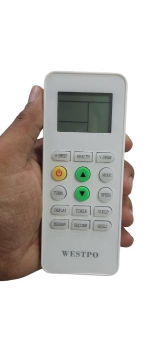 WESTPO AIR CONDITIONER REMOTE CONTROLLER