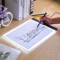 New Graphics Tablet A4 LED Drawing Tablet Thin Art Stencil Drawing Board Light Box Tracing Table Pad Three-level Dropshipping. 