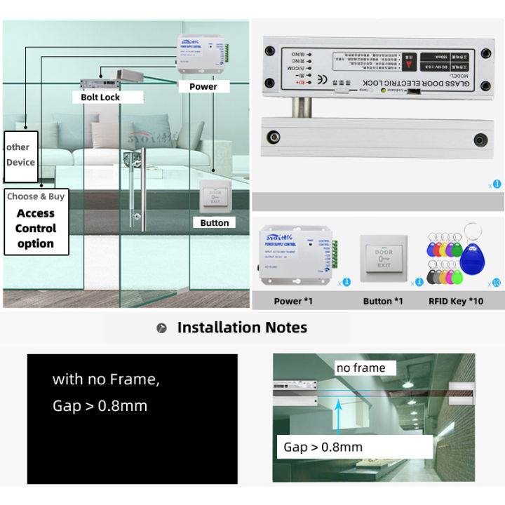5YOA%20Access%20Control%20System%20Electronic%20Gate%20Opener%20Home%20Garage%20Digital%20Set%20Eletric%20Magnetic%20Smart%20Door%20Lock%20Kit%20-%20Image%202