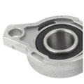 LKPCIGCXM KFL002 FL002 Self Aligning Pillow Block Flange Bearing 15mm 6PCS. 