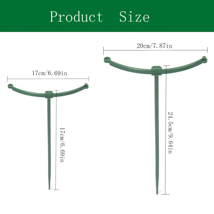 3%20Set%20Durable%20Green%20Plant%20Support%20Pile%20Half%20Round%20Removable%20Climbing%20Vines%20Stake%20Easy%20to%20Use%20Flower%20Ring%20Support%20Rack%20-%20Image%202