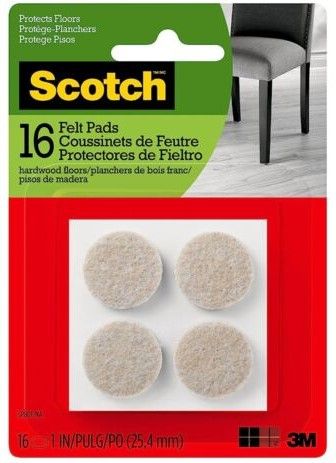 Scotch™ Felt Pads Round