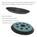 8 Hole Hook and Loop Sander Pad Track Sander Sanding Backing Pad. 