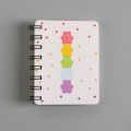 80 Sheets Cute Cartoon Portable Coil Notebook Loose-leaf Girl Small Pocket Diaries Notepad School Stationery Supplies. 