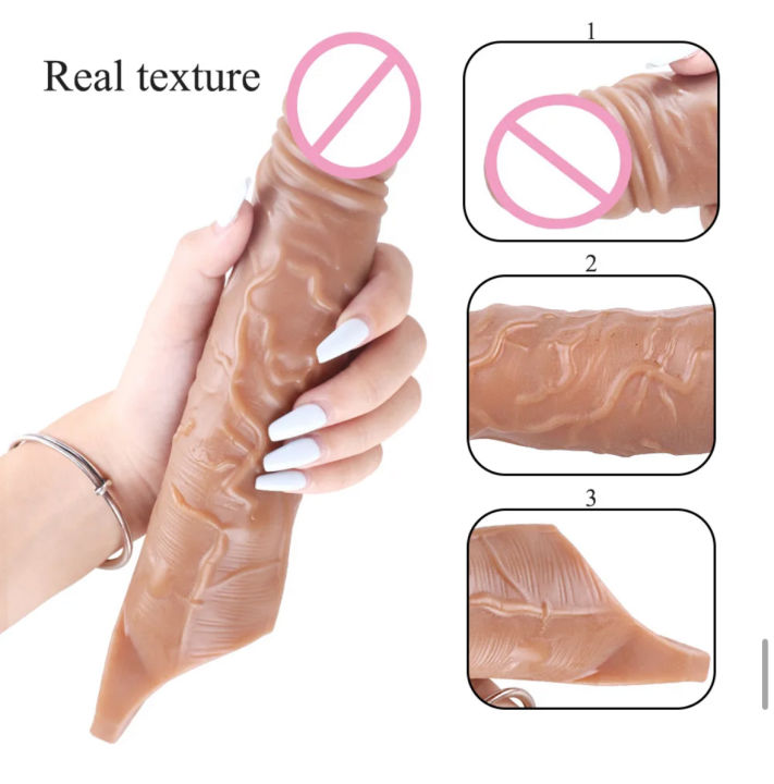 18+%209%20inch%20Penis%20Extender%20Sex%20tooys%20for%20Man%20Vibrator%20Sex%20Toys%2018%20Erection%20Ring%20for%20Men%20Men's%20Special%20Condom%20Cock%20Sleeve%20for%20Penis%20-%20Image%206