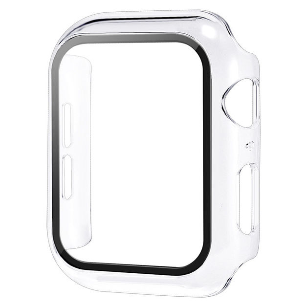 Cover for Apple watch case 44mm 40mm 42mm 38mm All-around TPU Clear Protector Bumper Apple watch series 6 se 5 4 3 7 8 45mm 41mm