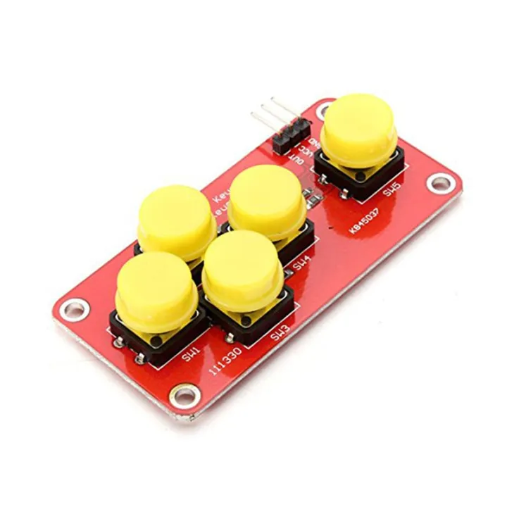 AD Keyboard Simulate Five Key Module Analog Button for arduino Sensor ...