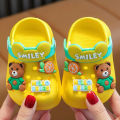 Yfashion Children Cute Cartoon Clogs Summer Beach Slippers Sandals Cave Hole Baby Shoes For Boys Girls Aged 1-4. 