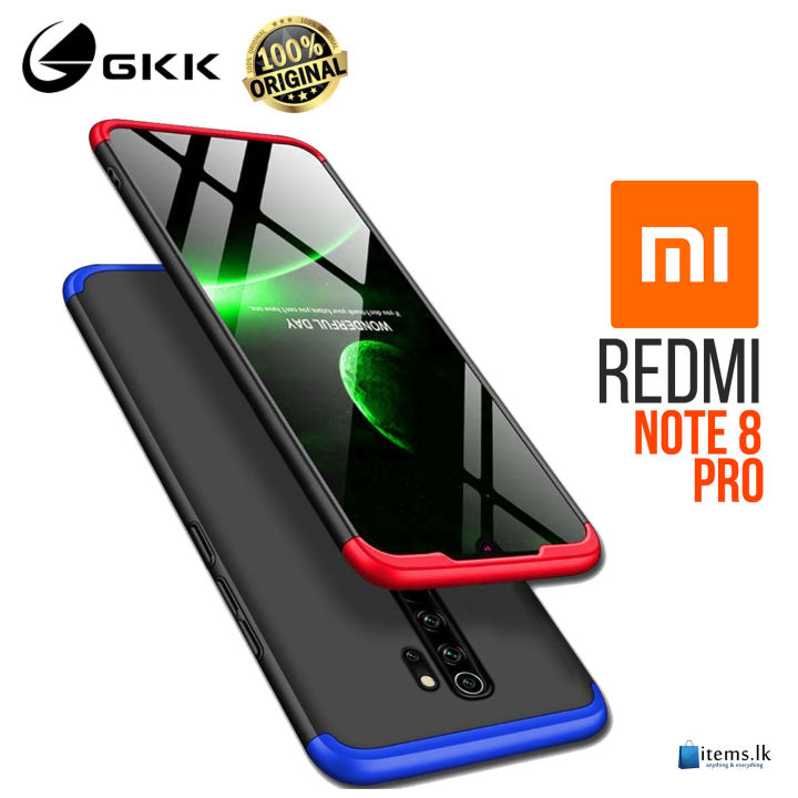 OriginaI%20GKK%20360%20Protection%20Case%20Dual%20Tone%20Front%20and%20Back%20Case%20Full%20Body%20Cover%20Xiaomi%20Redmi%20Note%208%20Pro%20-%20Image%204