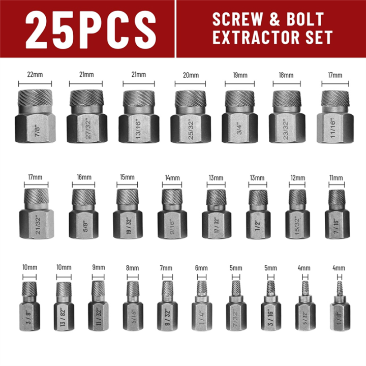 25Pcs%20Screw%20Extractor%20Set%20Hex%20Multi-Spline%20Easy%20Out%20Bolt%20Extractor%20Set,%20Heavy%20Duty%20Metric%20EZ%20Out%20Rounded%20Screw%20Remover%20-%20Image%203