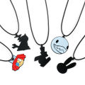 The Amazing Digital Circus Necklace Anime TADC Pomni Jax Caine Ragatha Pendant Necklace For Women Men Cosplay Jewelry Gift. 