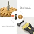 Eraser Wheel Decal Remover with Blades and Drill Adapter. 