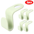 5Pcs Mini Clothes Hanger Connector Hooks Cascading Plastic Wardrobe Coat Organizer Rack Holder Space Saving for Closet. 