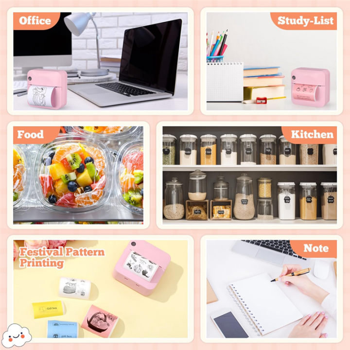 Thermal%20Label%20Printer%20with%20Tape%20Thermal%20Printer%20with%20Tape%20for%20Note%20Taking,%20Diary,%20Memo,%20Photo%20Study%20-%20Image%203