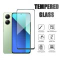 3 in1 Redmi Note 13 Pro 4G 5G Full Cover Tempered Glass For Redmi Note 13 4G 5G Screen Protector Camera Lens Film And Back Film. 