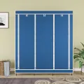 High Quality 3 Door Portable Folding Wardrobe Cupboard. 