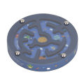 Balance Maze Game Double Sided Educational Round Portable Wooden Ball Maze Puzzle Board Game for Kids baby toy. 