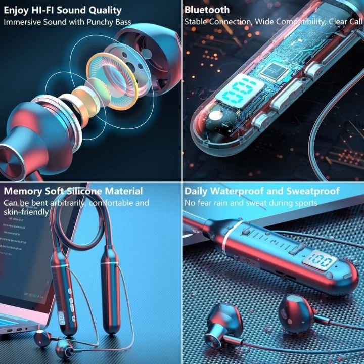 JBL%20Magnetic%20Neckband%20Headphones%20Wireless%20Bluetooth%20Earphones%20LED%20Display%20Headset%20Sport%20HD%20Sound%20with%20Mic%20-%20Image%204