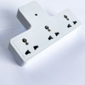 Multiplug wall Socket adapter - Multi Socket 3 way Universal outlet Travel adapter. 