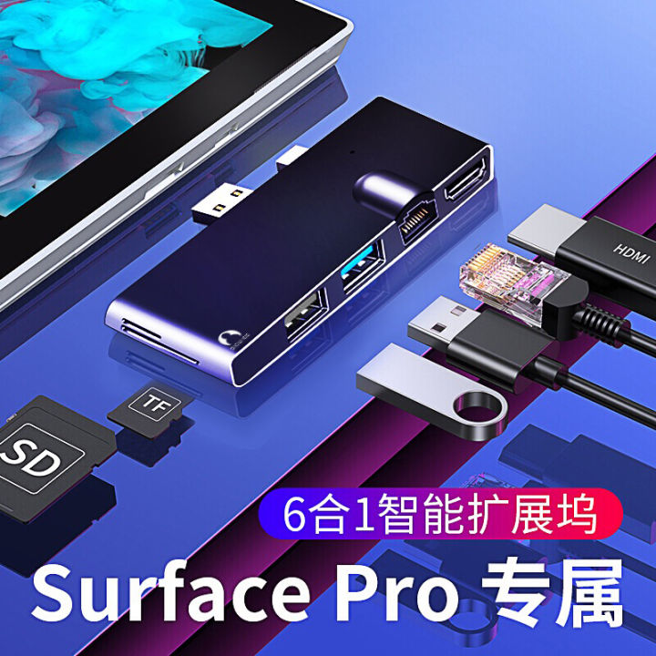 Snowkids%20for%20Microsoft%20Surface%20Extender%20Pro%20Expansion%20Dock//X//Go2/3%20USB%20Interface%20External%20Projection%20HDMI%20Network%20Port%20Hub%20Tablet%20Computer%20Extension%20Adapter%20-%20Image%204