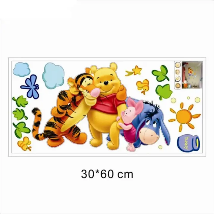 Winnie%20The%20Pooh%20With%20Friends%20Wall%20Stickers%20For%20Kids%20Room%20Home%20Decoration%20Cartoon%20Bear%20Pig%20%20baby%20children%20cartoon%20bedroom%20room%20decor%20wall%20stickers%20removable%20kids%20nursery%20decal%20sticker%20Wall%20Decoration%20Stickers%20wall%20deco%20-%20Image%203