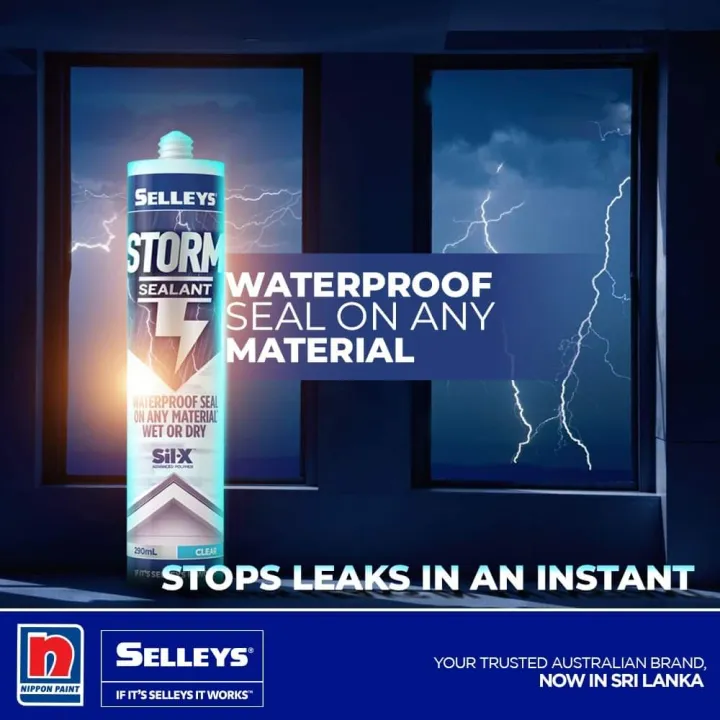 Selleys%20Storm%20Sealant%20Clear%20290ml%20Waterproof%20Seal%20On%20Any%20Material%20Wet%20Or%20Dry%20-%20Image%204