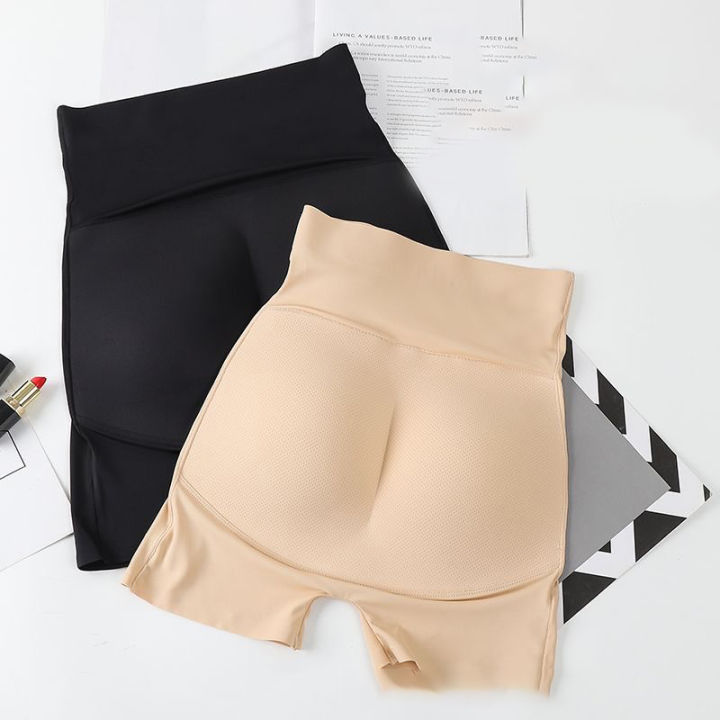 FINETOO%20Shapewear%20Shorts%20for%20Women%20High%20Waist%20Buttock%20Body%20Shaper%20Padded%20Underwear%20Tummy%20Control%20Hip%20Shapewear%20-%20Image%203
